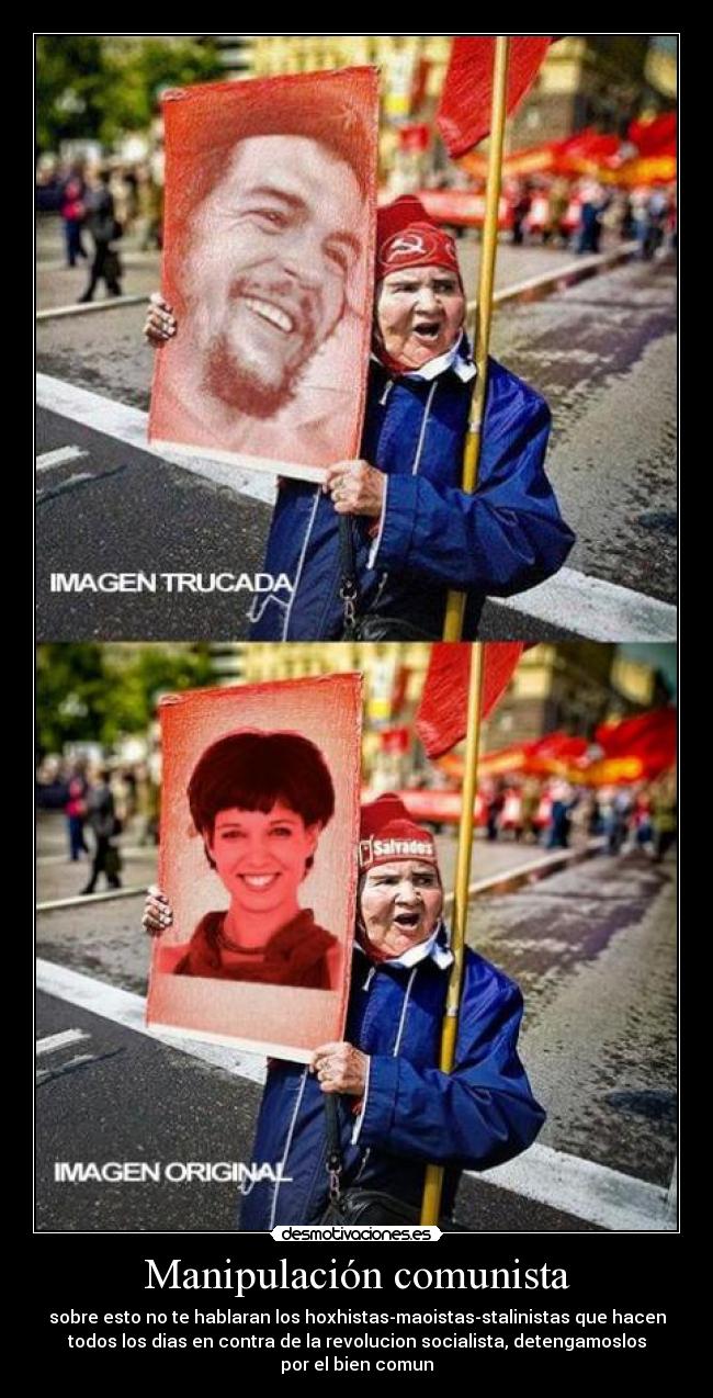 Manipulación comunista -