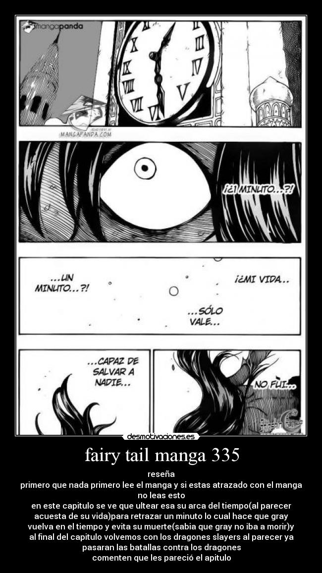 fairy tail manga 335 - 