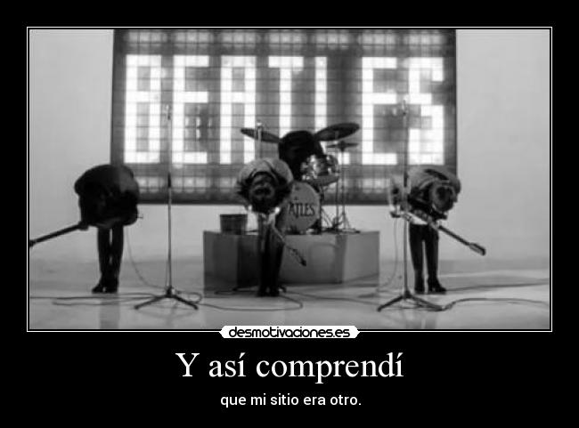 carteles beatles una leyenda desmotivaciones