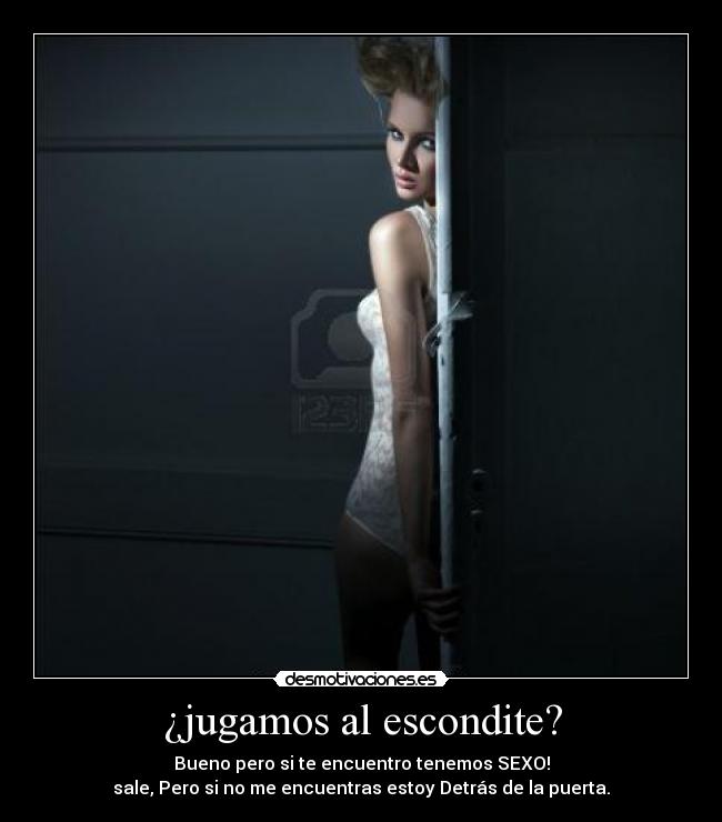 ¿jugamos al escondite? -