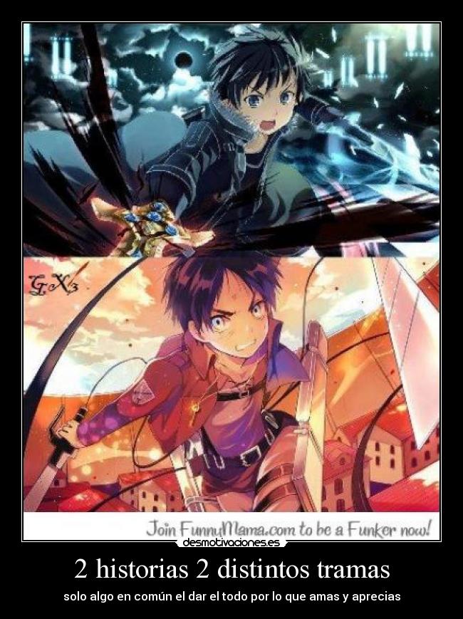 2 historias 2 distintos tramas -