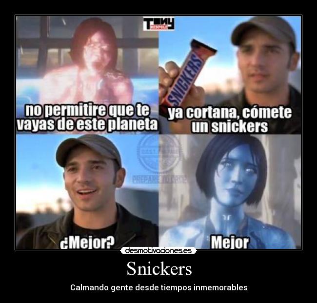 Snickers - Calmando gente desde tiempos inmemorables