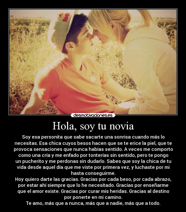 Hola, soy tu novia -