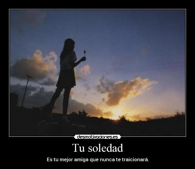 Tu soledad - 