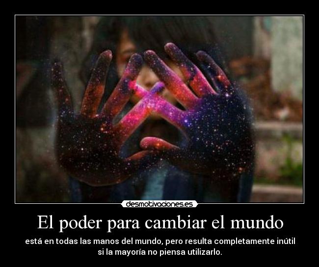 carteles mundo angelofdestiny clandominadores kirch bienvenidoalmundodelcolor desmotivaciones