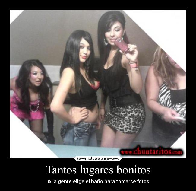 Tantos lugares bonitos -