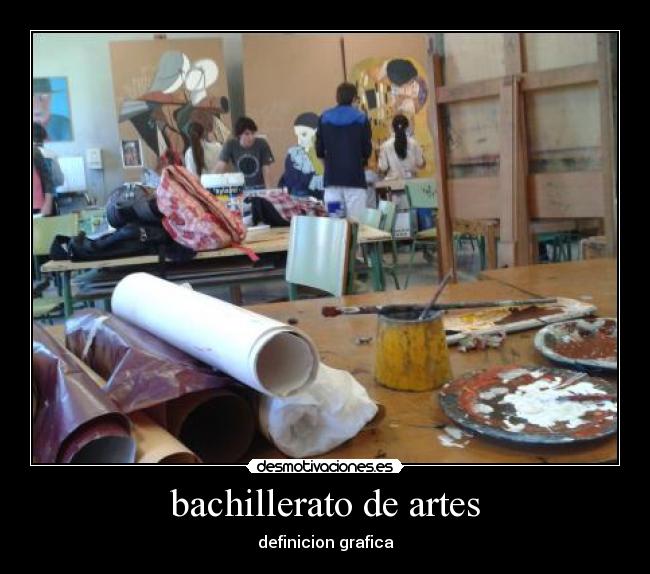 bachillerato de artes - definicion grafica