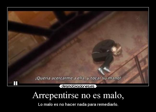 carteles anime guilty crown desmotivaciones