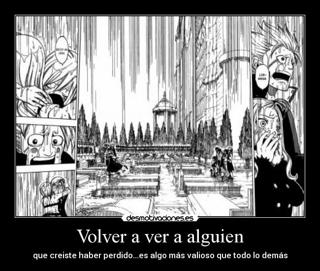 carteles fairytail anime manga reencuentro familia valioso desmotivaciones