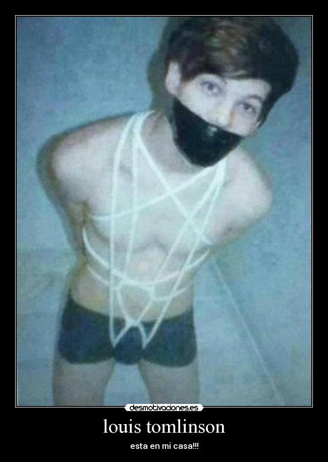 louis tomlinson - esta en mi casa!!!