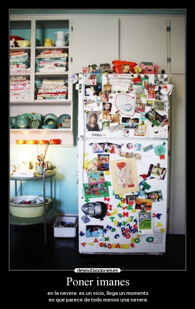 Poner imanes - 