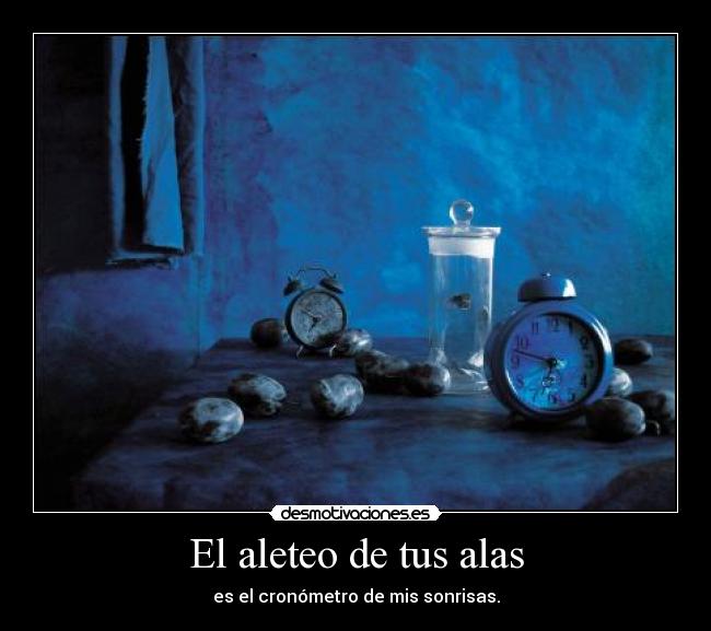 El aleteo de tus alas -