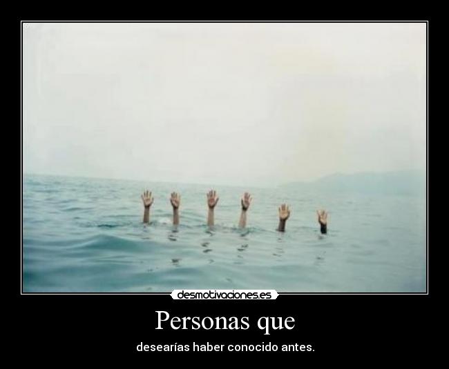 Personas que -