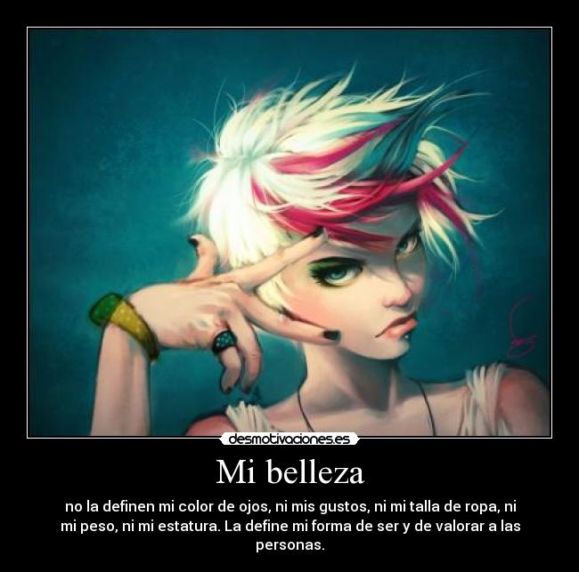 Mi belleza -