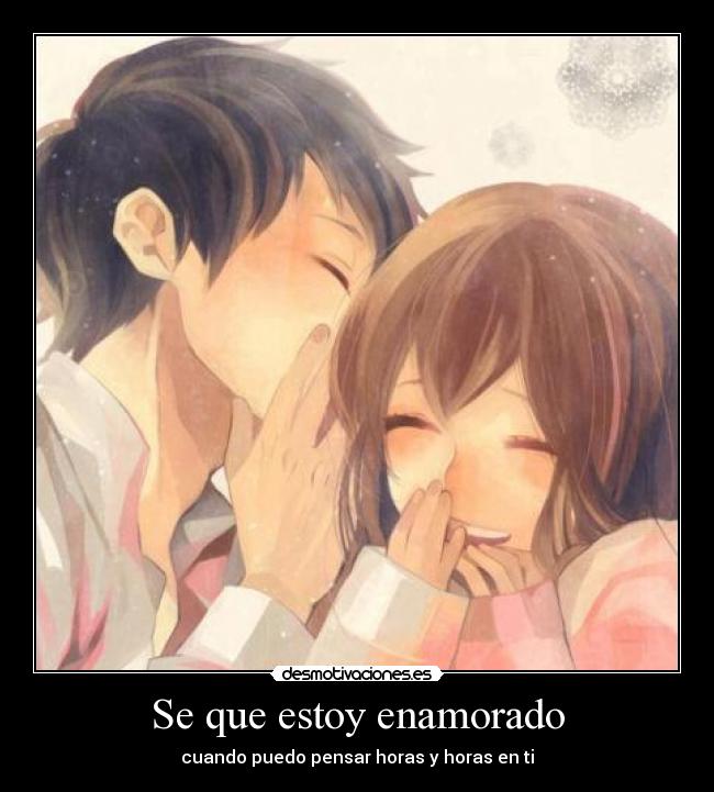 Se que estoy enamorado -