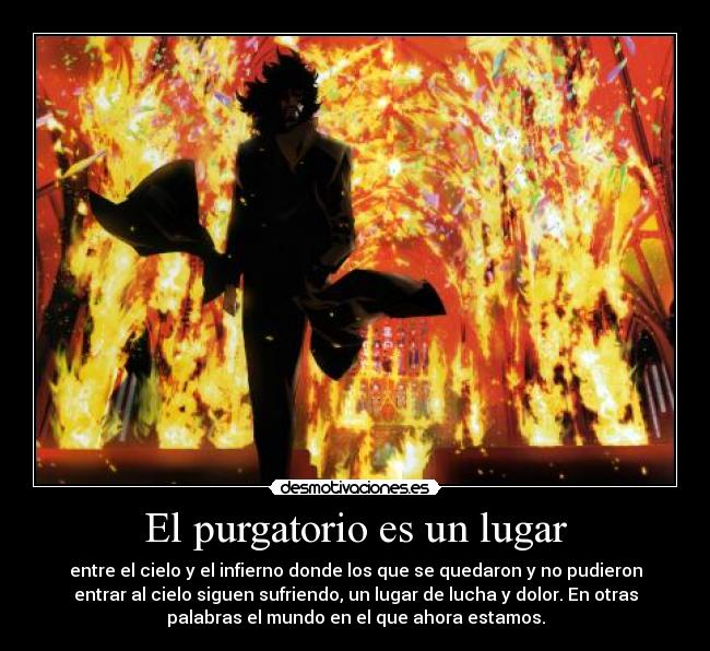 El purgatorio es un lugar -