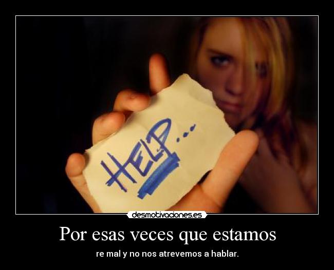 carteles ayuda desmotivaciones