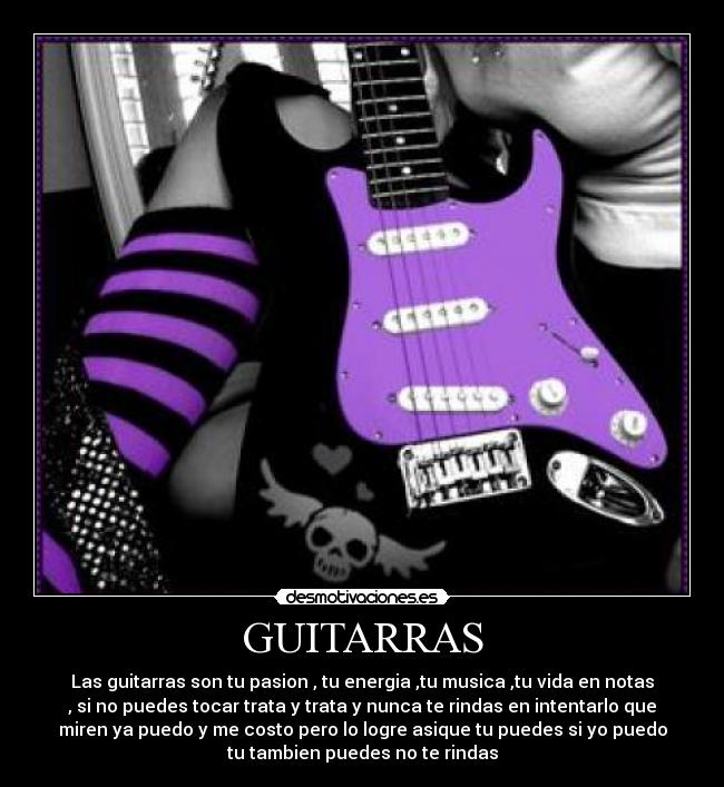 carteles quitarra desmotivaciones