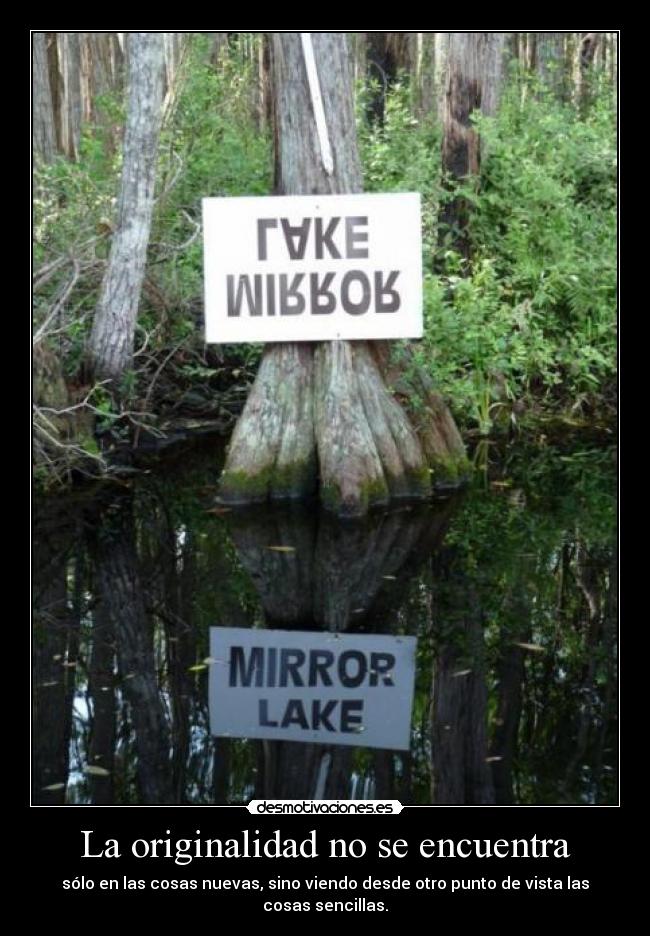 La originalidad no se encuentra -