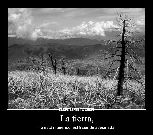 La tierra, - 