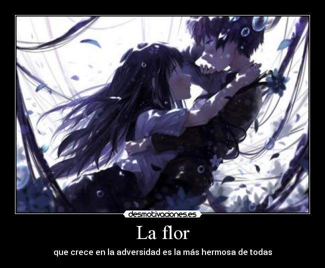 La flor -