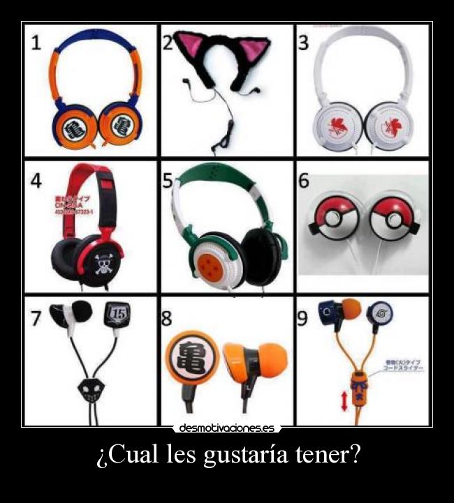 ¿Cual les gustaría tener? - 