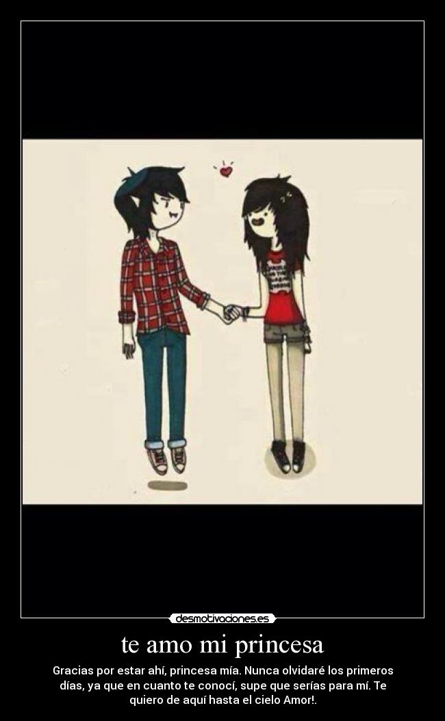 te amo mi princesa - 