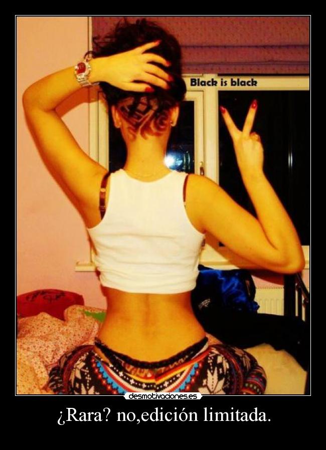 ¿Rara? no,edición limitada. -