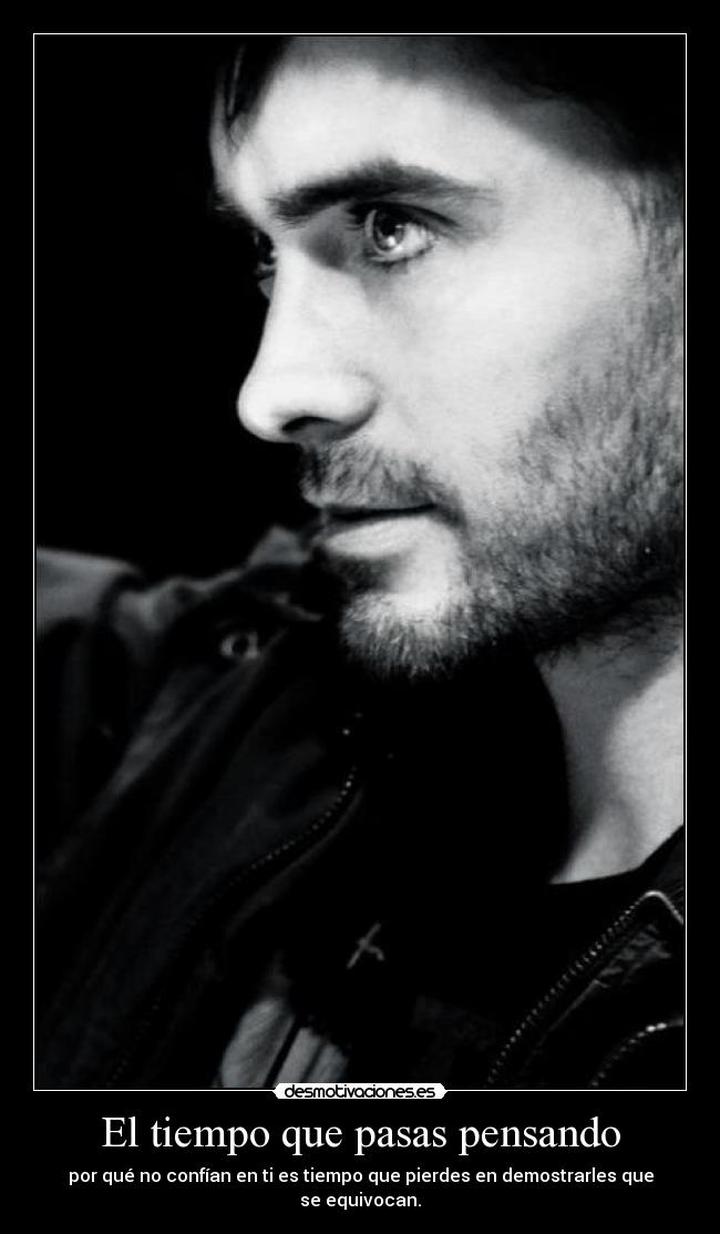 El tiempo que pasas pensando -
