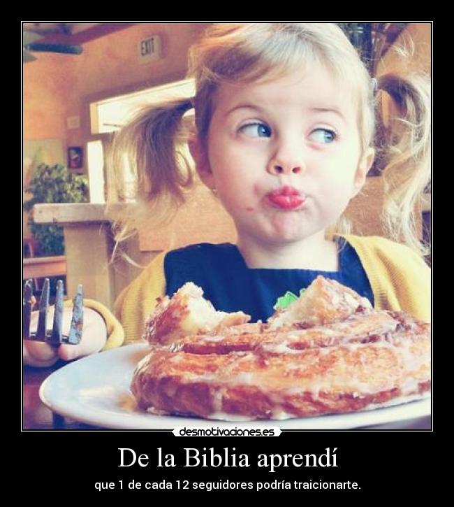 De la Biblia aprendí -