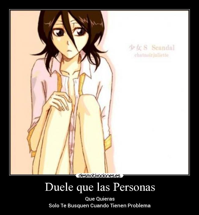 carteles bleach anime rukia kuchiki desmotivaciones