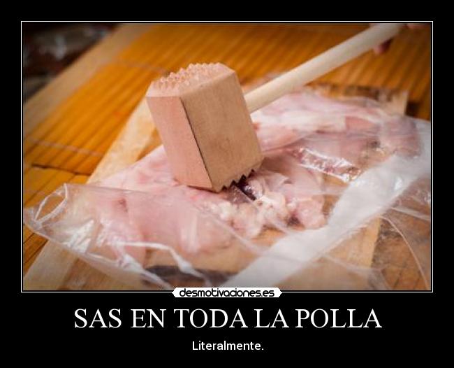 SAS EN TODA LA POLLA -