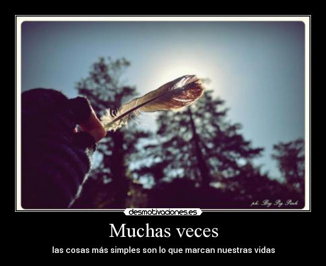 Muchas veces -