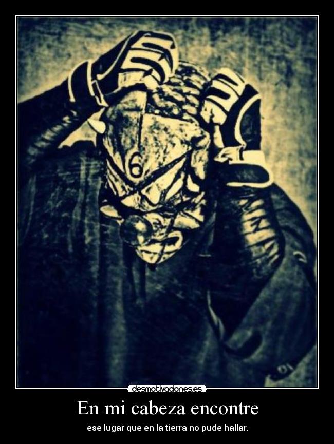 En mi cabeza encontre -