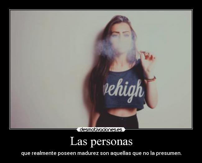 Las personas -