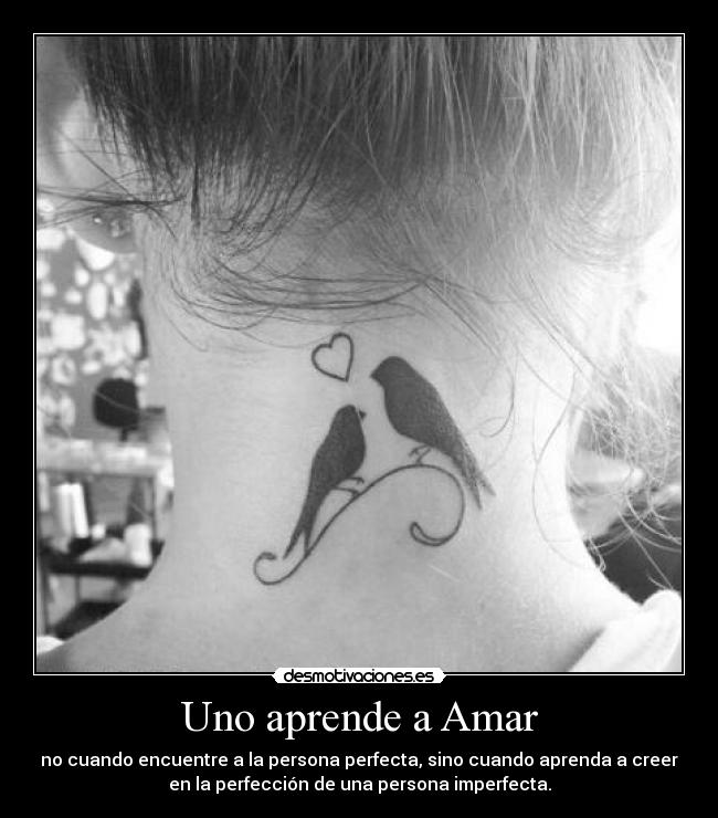 Uno aprende a Amar -