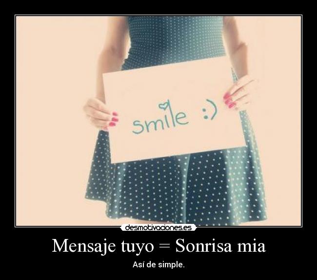 carteles sonrisa amor desmotivaciones