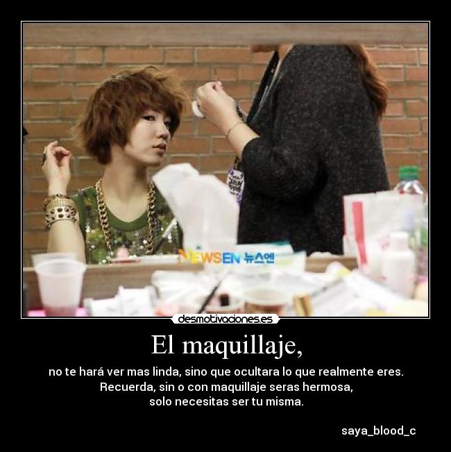 El maquillaje, - 