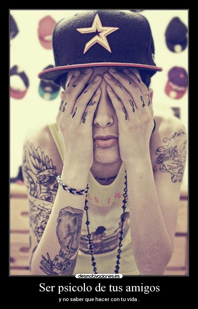 Ser psicolo de tus amigos -
