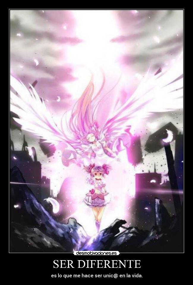 SER DIFERENTE - es lo que me hace ser unic@ en la vida.