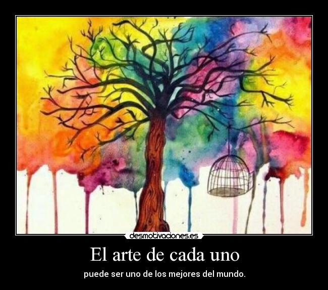 El arte de cada uno -
