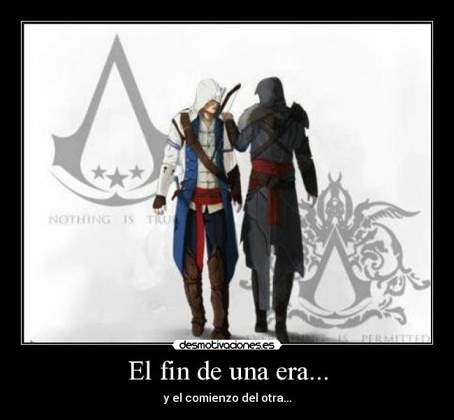 carteles assassinscreed altair ezioauditore ps3 xbox360 videojuegos gamers metallica desmotivaciones