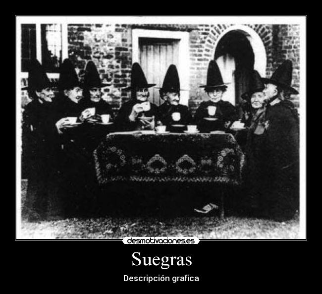 Suegras - Descripción grafica