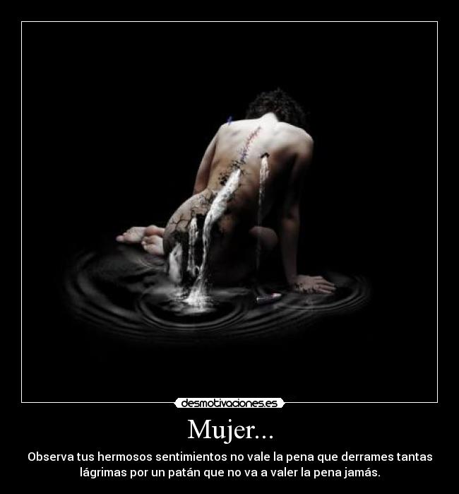Mujer... -