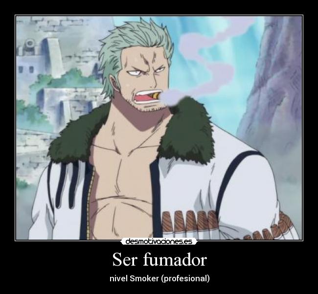 Ser fumador - nivel Smoker (profesional)