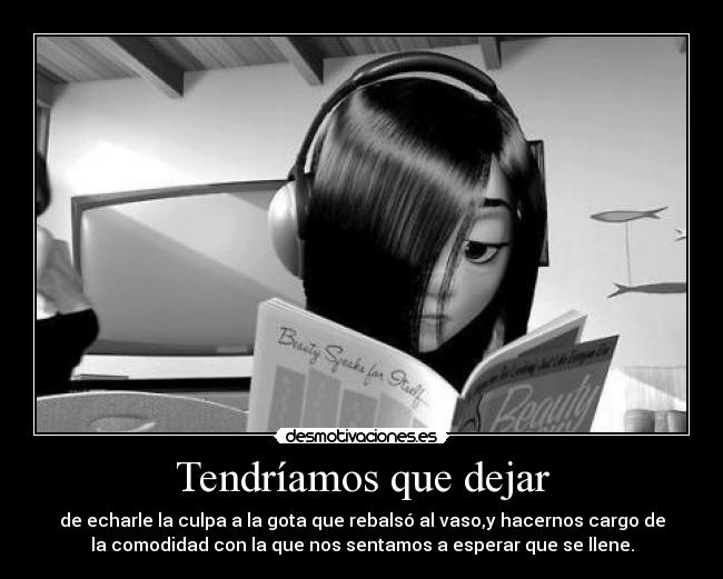 Tendríamos que dejar - 