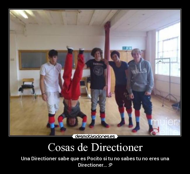 Cosas de Directioner - Una Directioner sabe que es Pocito si tu no sabes tu no eres una Directioner... :P