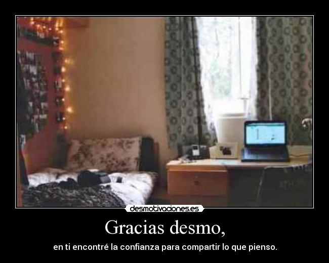Gracias desmo, - 