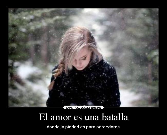 El amor es una batalla -