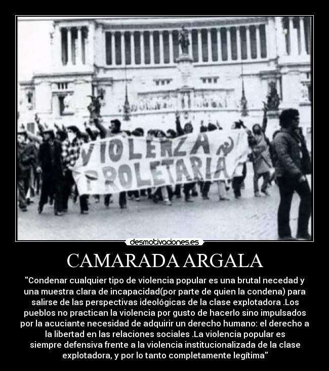 CAMARADA ARGALA - 